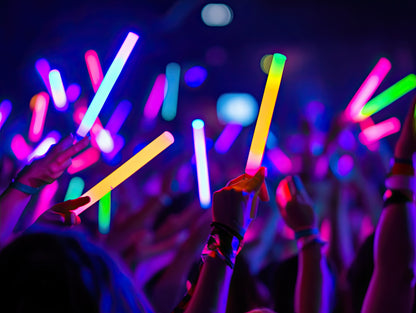 Multi-Color LED Foam Sticks – Flashing Light Up Party Favors
