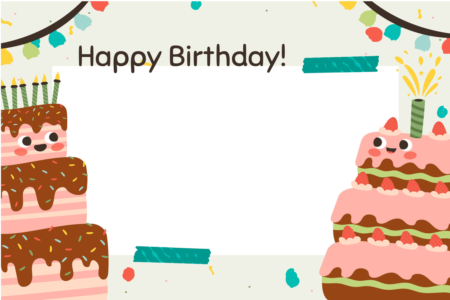 Custom Yard Sign with Metal Stakes