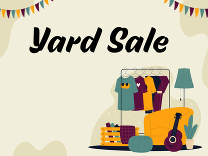 Custom Yard Sign with Metal Stakes